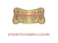Etichette adesive per fioristi, fiorai e vivaisti (mm 39x20)  (cod.36G)